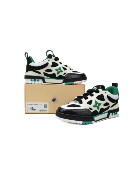 Louis Vuitton LV Skate Sneaker Black Green 1ADE0X