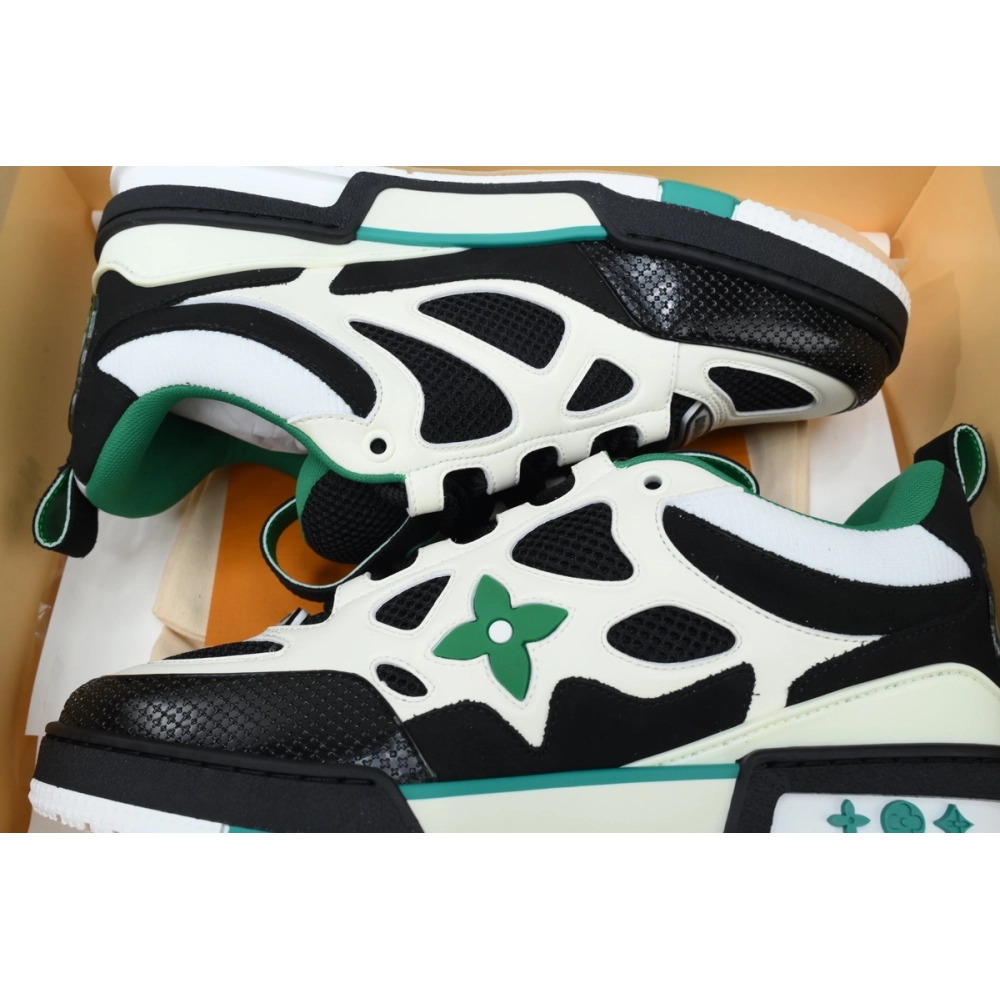 Louis Vuitton LV Skate Sneaker Black Green 1ADE0X