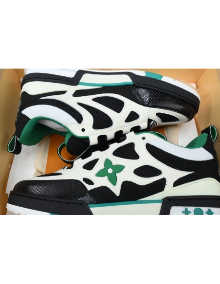 Louis Vuitton LV Skate Sneaker Black Green 1ADE0X