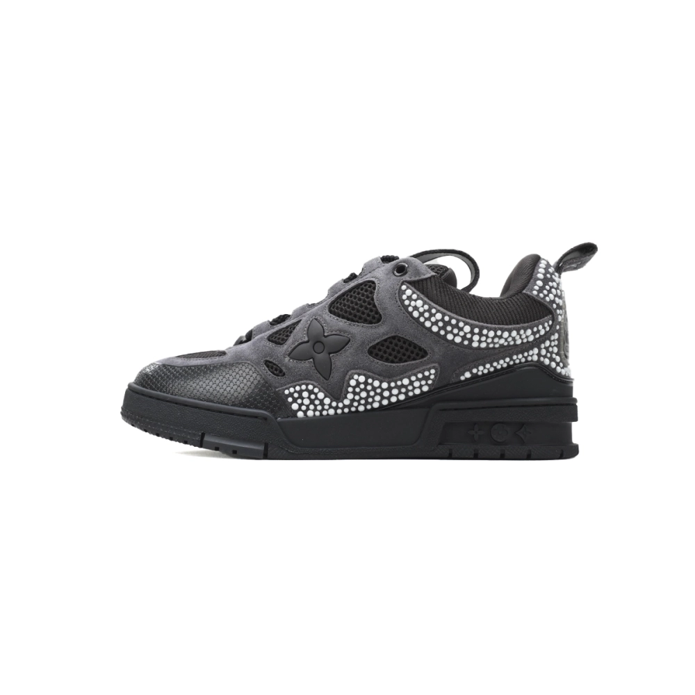 Louis Vuitton LV Skate Sneaker Black Grey 1ACEI8