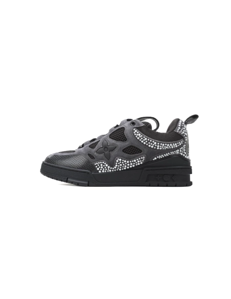 Louis Vuitton LV Skate Sneaker Black Grey 1ACEI8