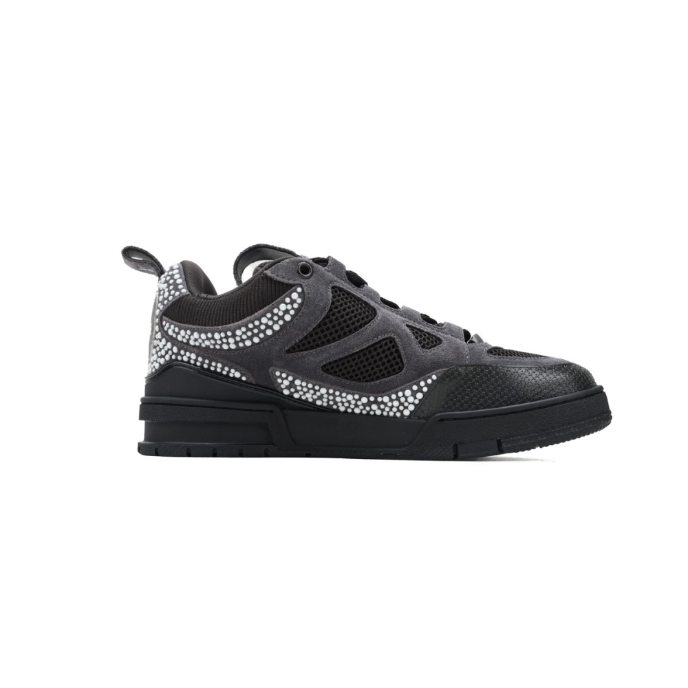 Louis Vuitton LV Skate Sneaker Black Grey 1ACEI8