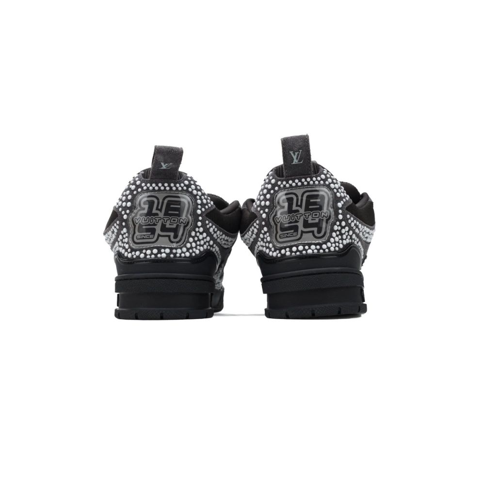 Louis Vuitton LV Skate Sneaker Black Grey 1ACEI8