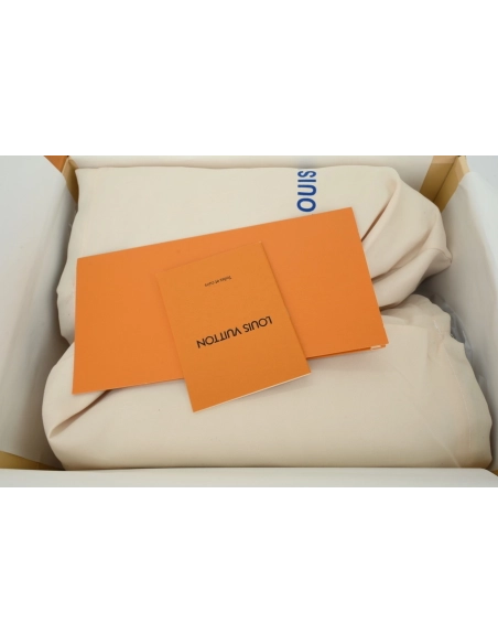 Louis Vuitton LV Tilted Sneaker Denim Blue Print