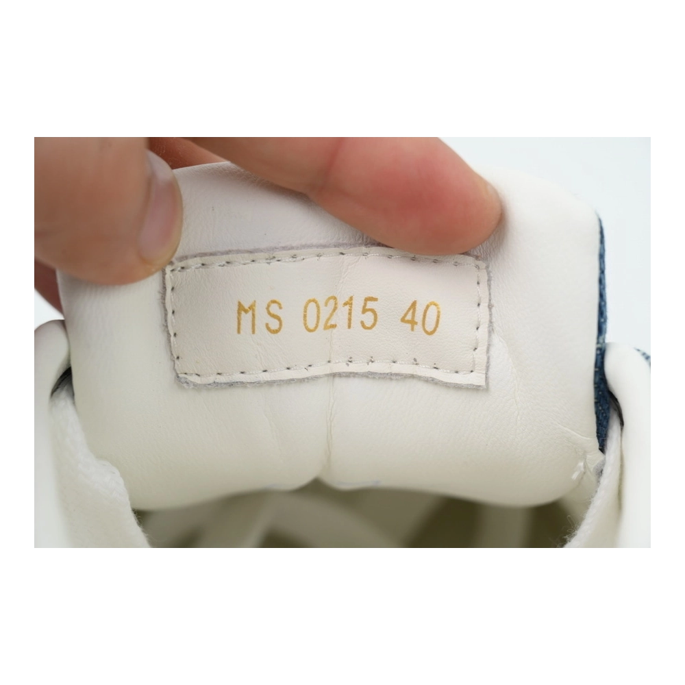 Louis Vuitton LV Tilted Sneaker Denim Blue Print