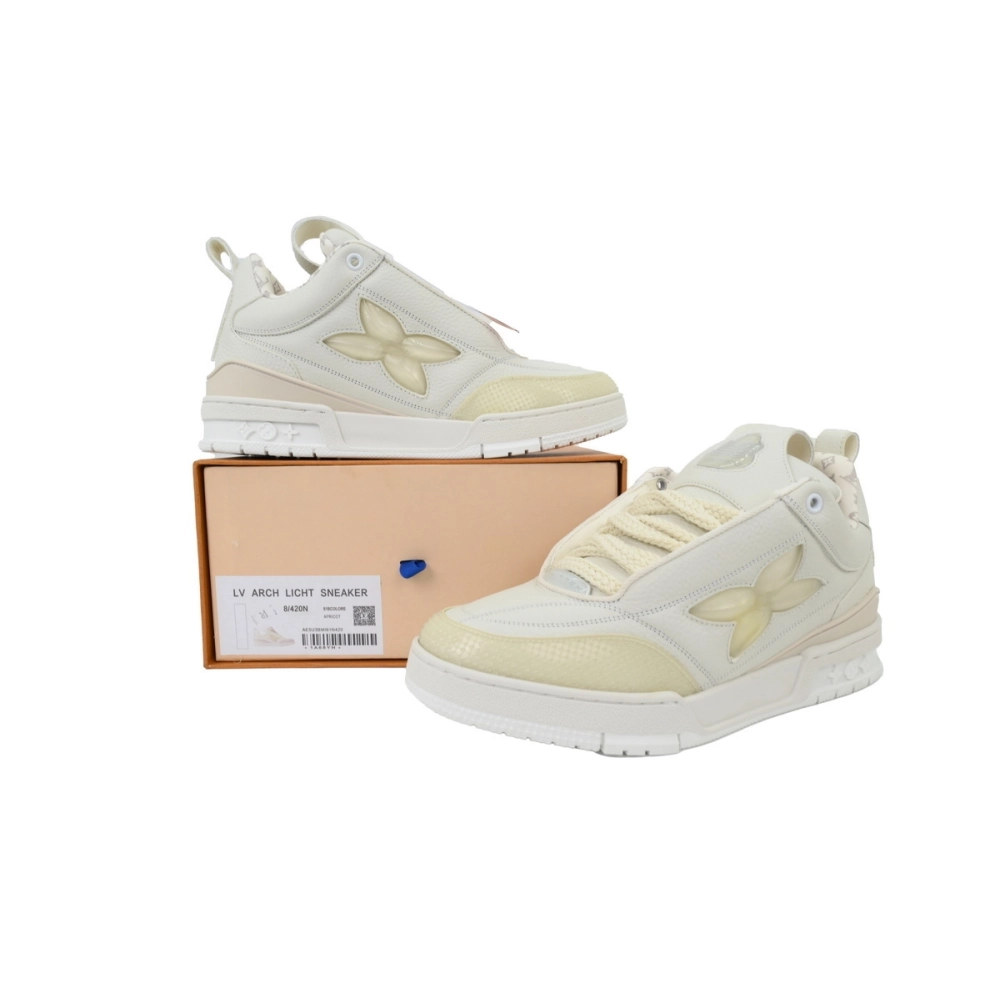 Louis Vuitton LV Skate Sneaker All White