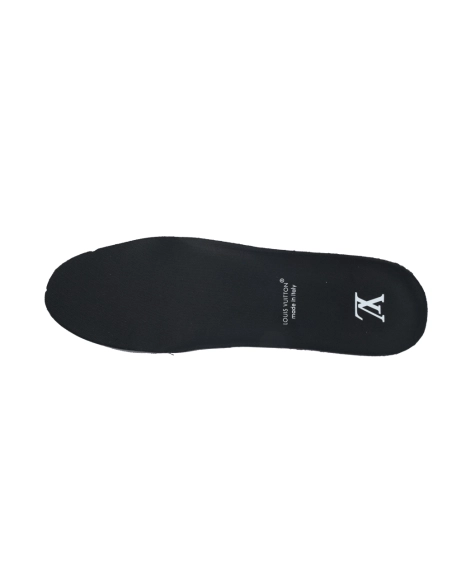 Louis Vuitton Trainer Black Lychee Patent Leather