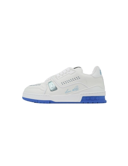 Louis Vuitton Trainer Sea Blue Rivets