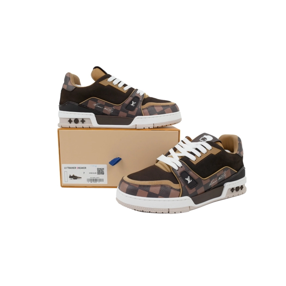 Louis Vuitton Trainer LV &215; NIGO Co Branded Coffee