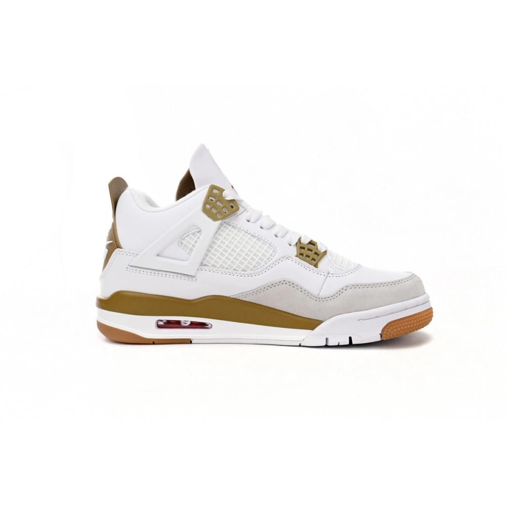 Nike SB x Air Jordan 4 White Brown DR5415-120