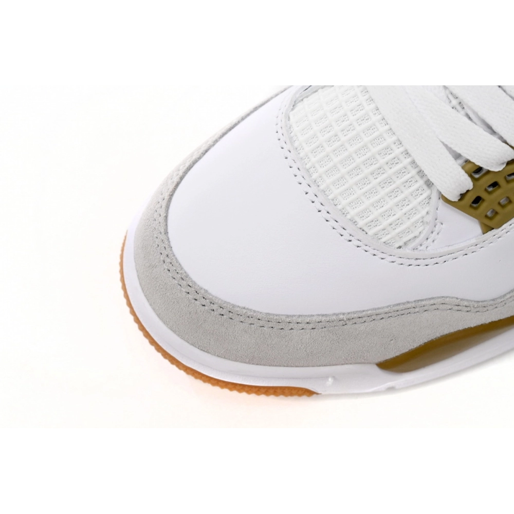Nike SB x Air Jordan 4 White Brown DR5415-120