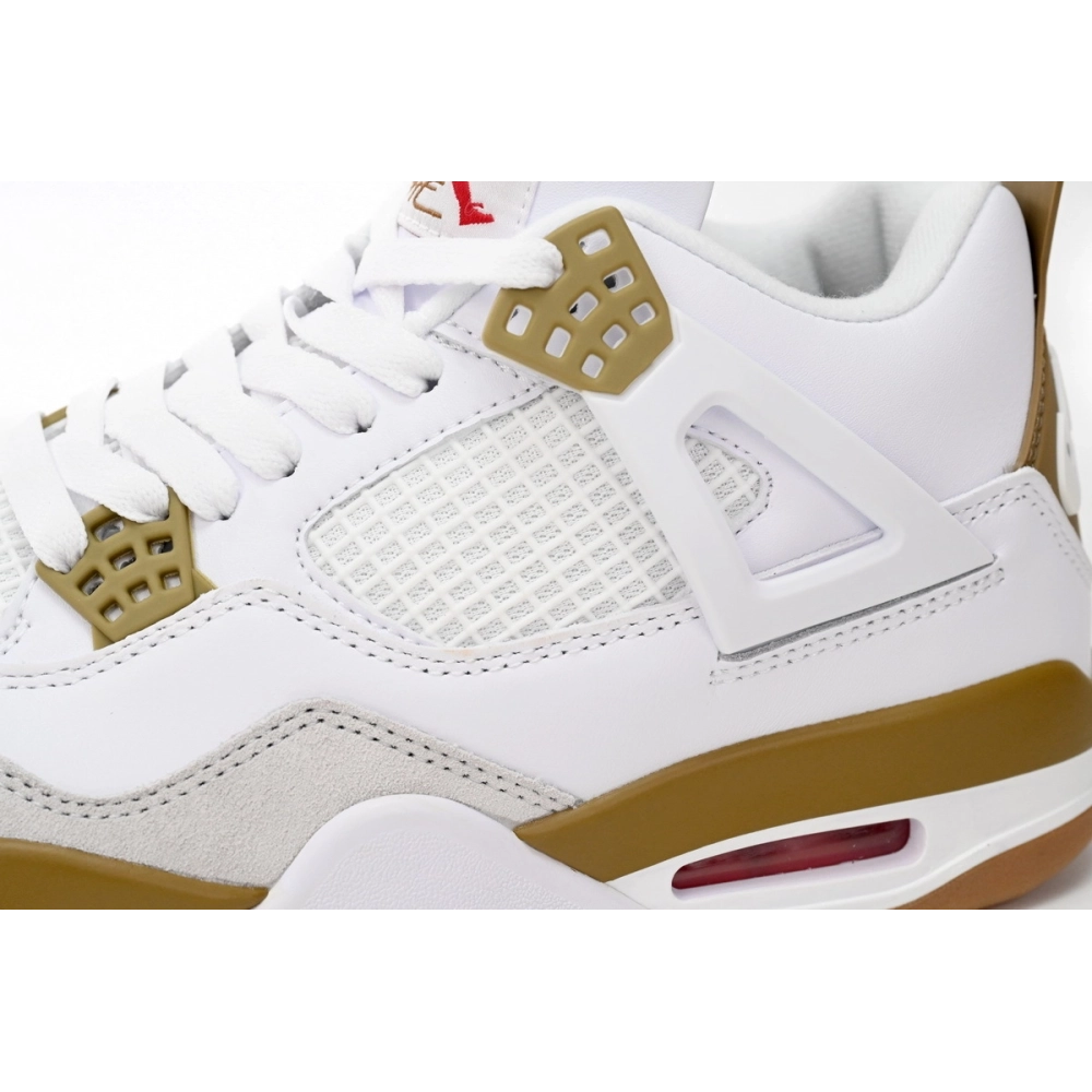 Nike SB x Air Jordan 4 White Brown DR5415-120