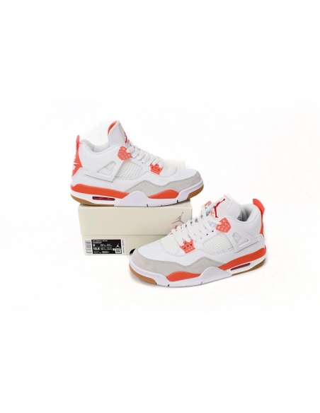 Air Jordan 4 White Orange DR5415-108