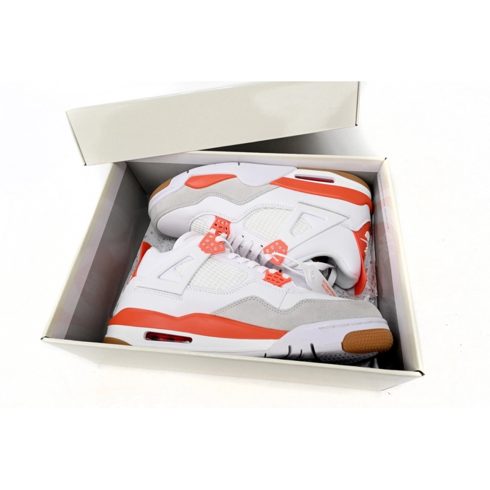 Air Jordan 4 White Orange DR5415-108