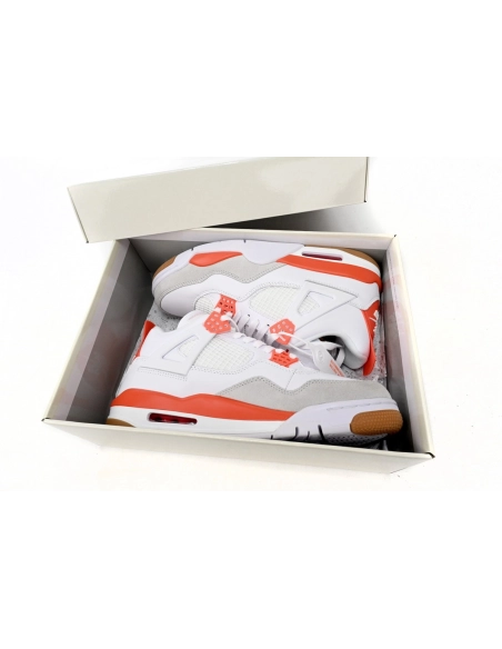 Air Jordan 4 White Orange DR5415-108