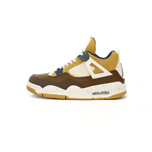 Air Jordan 4 Cacao Wow Brown White FB2214-200