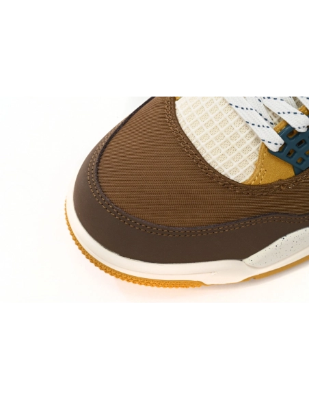 Air Jordan 4 Cacao Wow Brown White FB2214-200