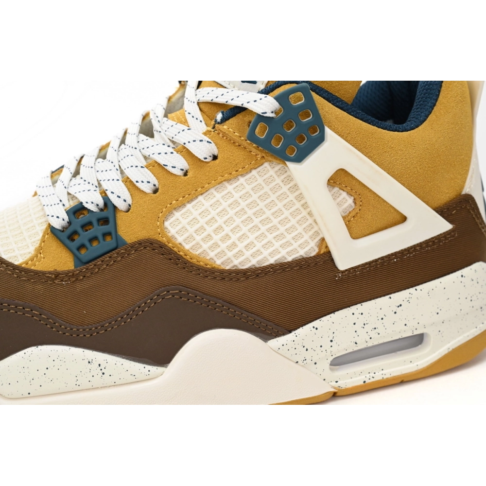 Air Jordan 4 Cacao Wow Brown White FB2214-200