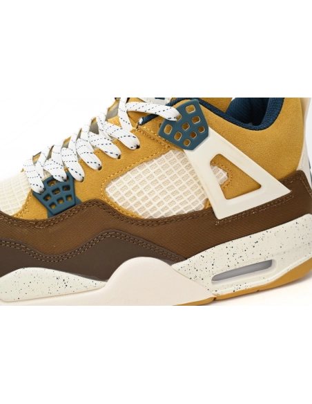 Air Jordan 4 Cacao Wow Brown White FB2214-200
