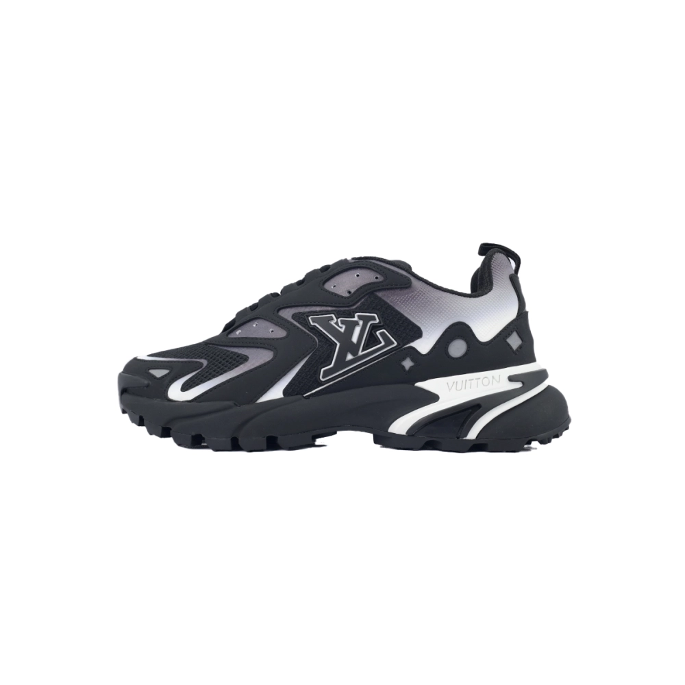 Louis Vuitton Runner Tatic Black Silver