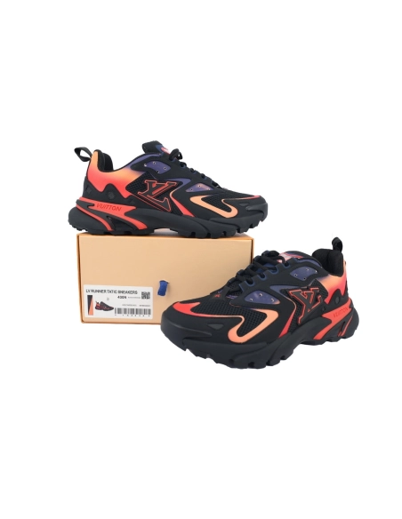 Louis Vuitton Runner Tatic Black Orange