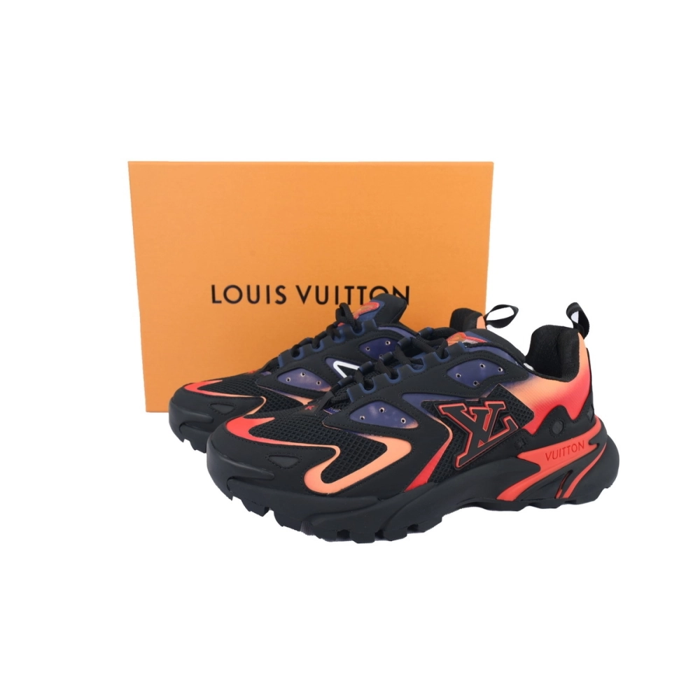 Louis Vuitton Runner Tatic Black Orange
