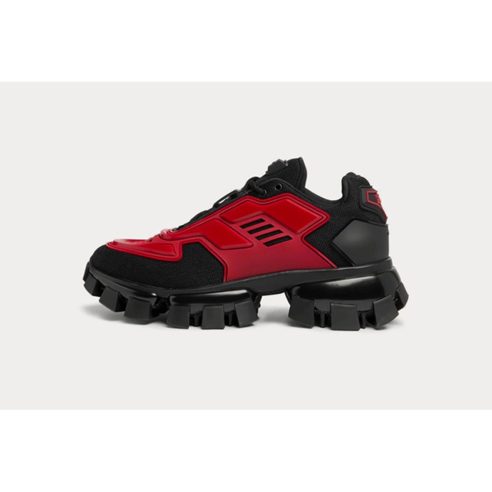 Prada Cloudbust Thunder Sneakers Black Red