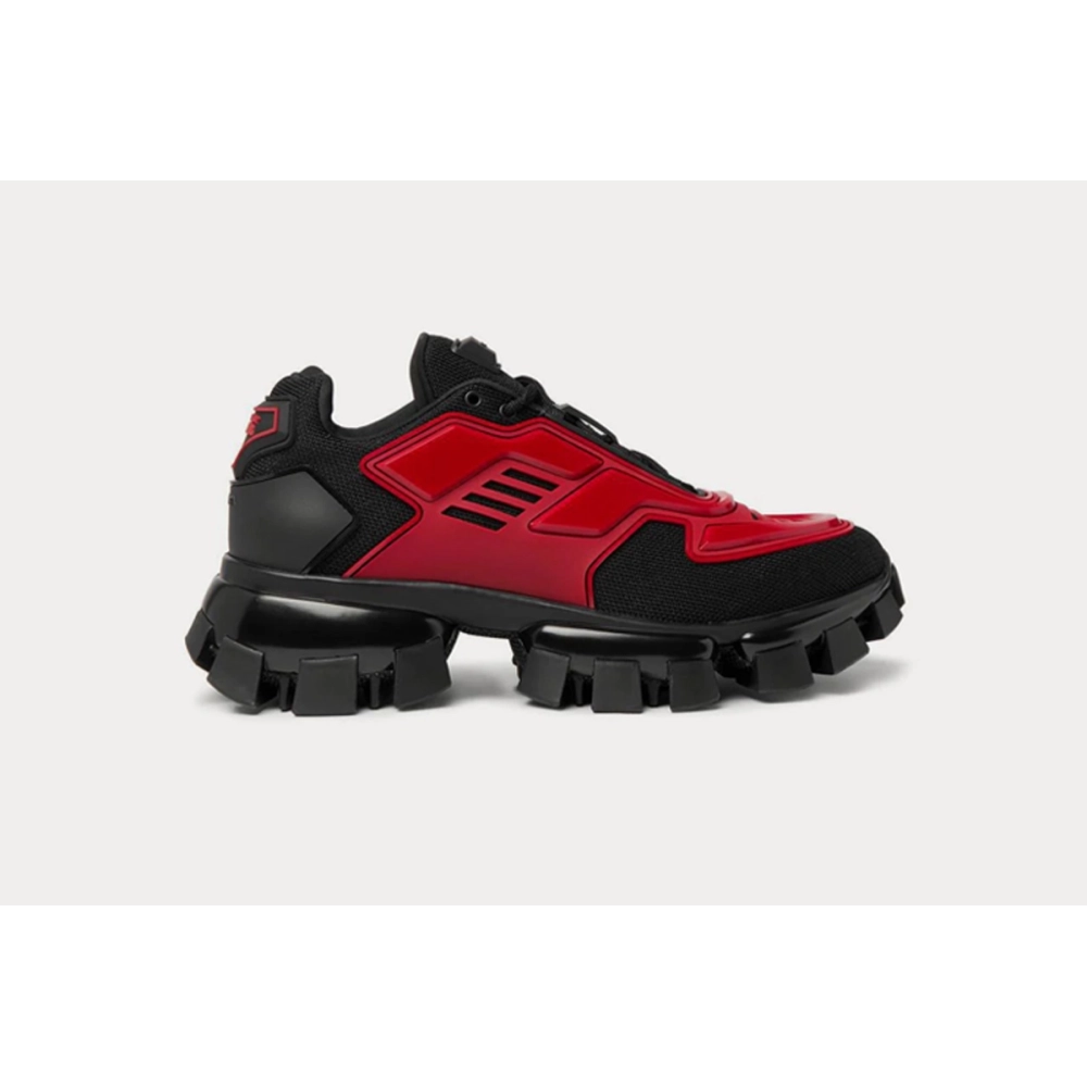 Prada Cloudbust Thunder Sneakers Black Red