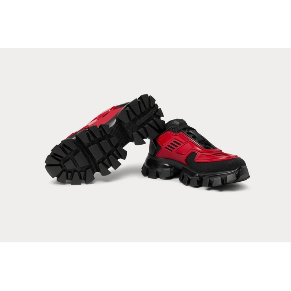 Prada Cloudbust Thunder Sneakers Black Red