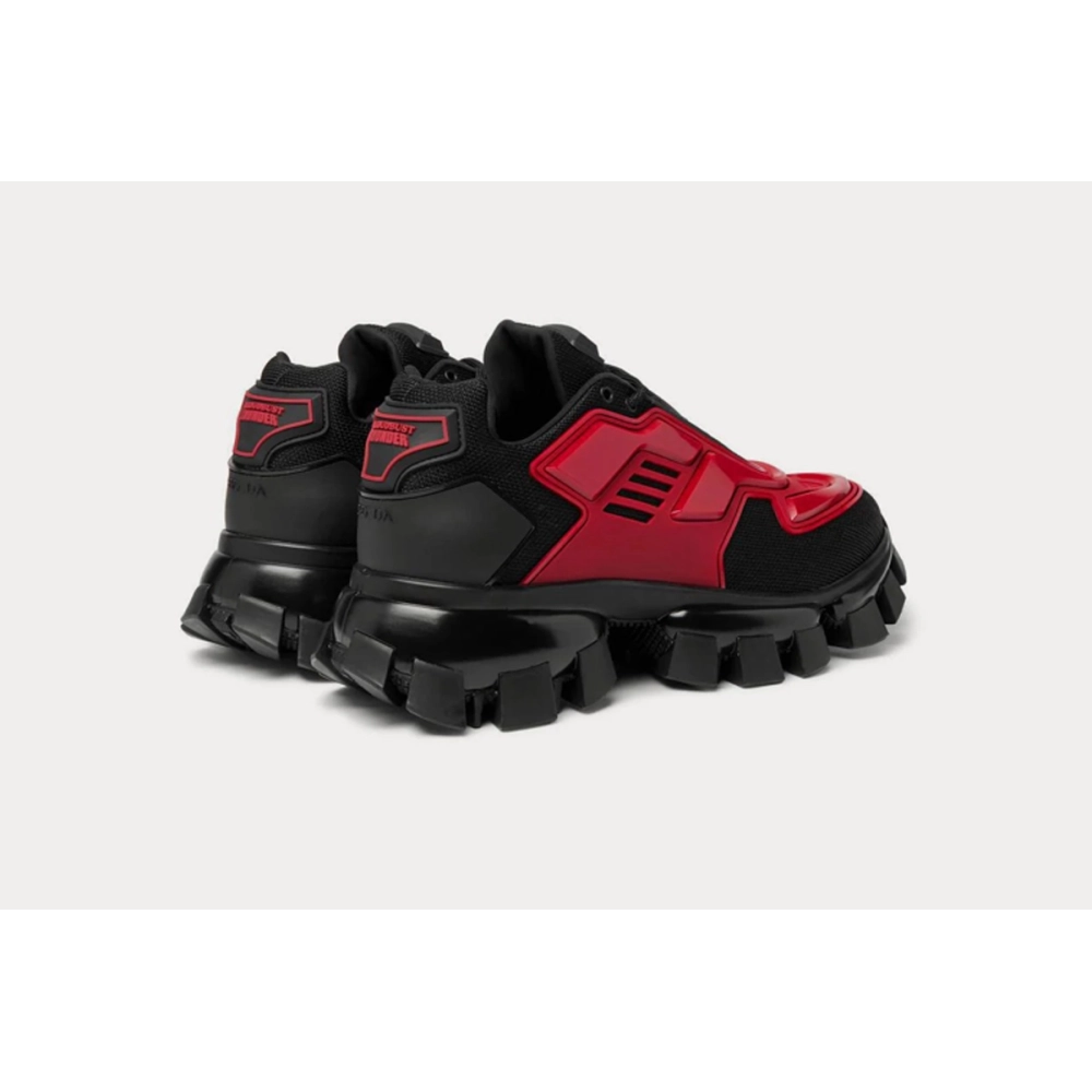 Prada Cloudbust Thunder Sneakers Black Red