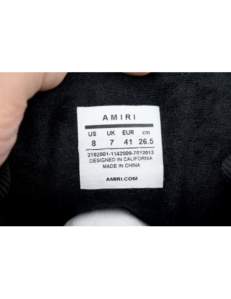 Amiri MA-1 Black Diamond