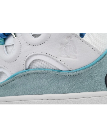 Lanvin Curb Sneakers White Blue
