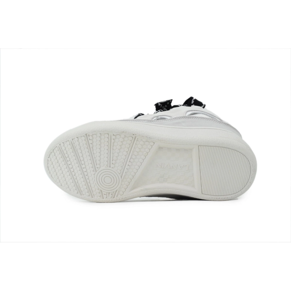 Lanvin Curb Sneakers White