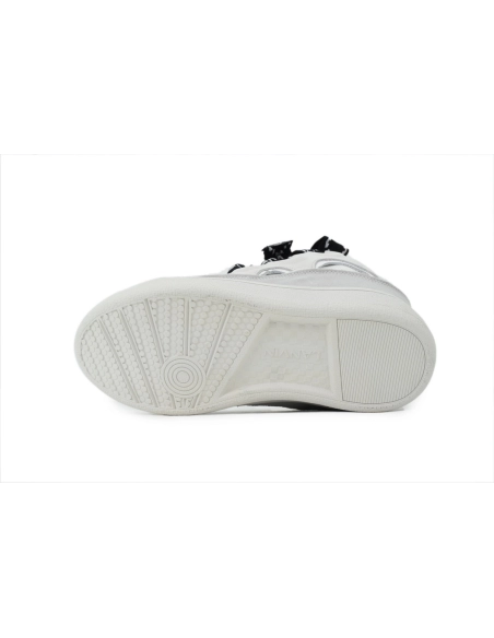 Lanvin Curb Sneakers White