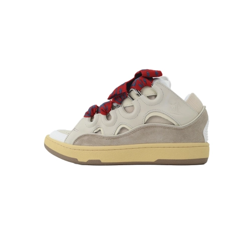 Lanvin Curb Sneakers Beige