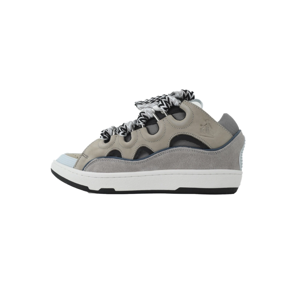 Lanvin Curb Sneakers Blue Gray