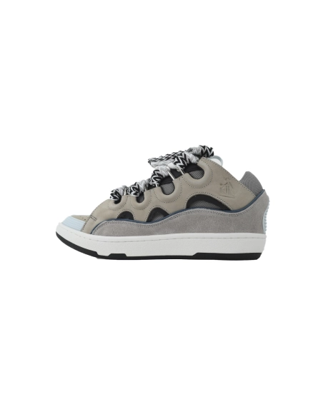 Lanvin Curb Sneakers Blue Gray