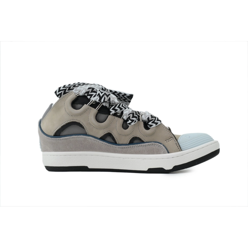 Lanvin Curb Sneakers Blue Gray