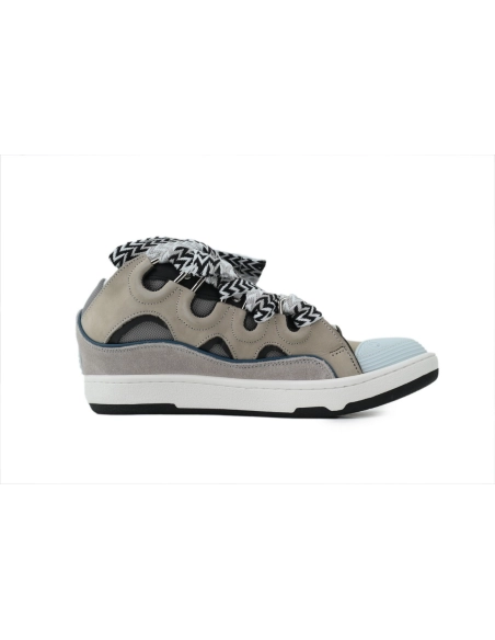 Lanvin Curb Sneakers Blue Gray