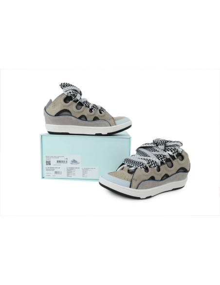 Lanvin Curb Sneakers Blue Gray