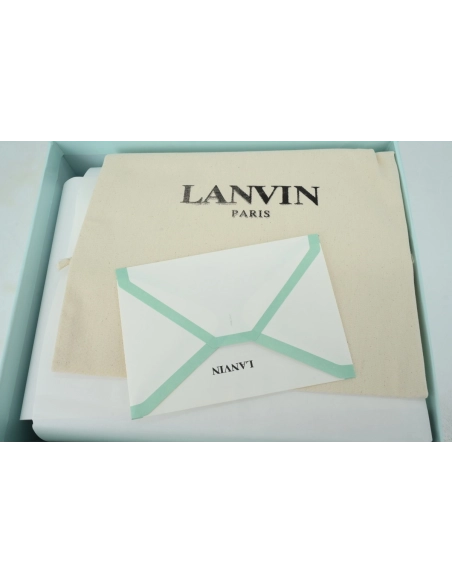 Lanvin Curb Sneakers Blue Gray