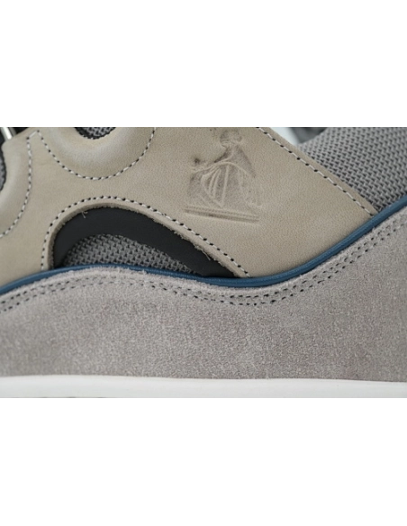 Lanvin Curb Sneakers Blue Gray