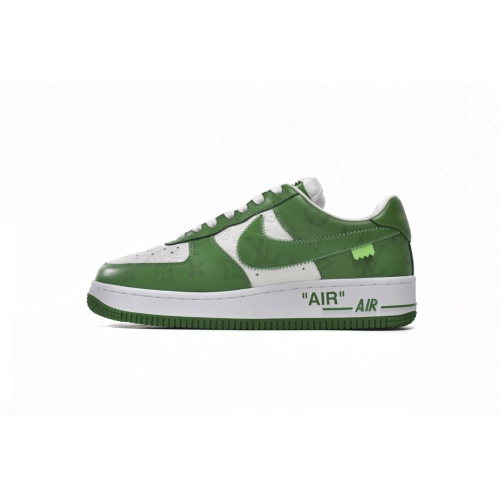 Louis Vuitton x Nike Air Force 1 Low By Virgil Abloh White Green
