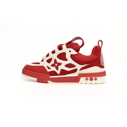 Louis Vuitton LV Skate Sneaker Red White 1AARS5