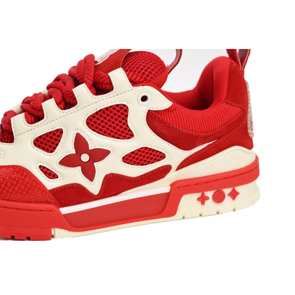 Louis Vuitton LV Skate Sneaker Red White 1AARS5