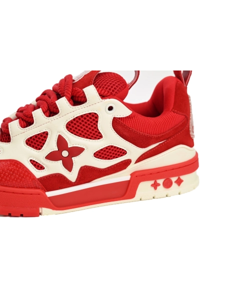 Louis Vuitton LV Skate Sneaker Red White 1AARS5