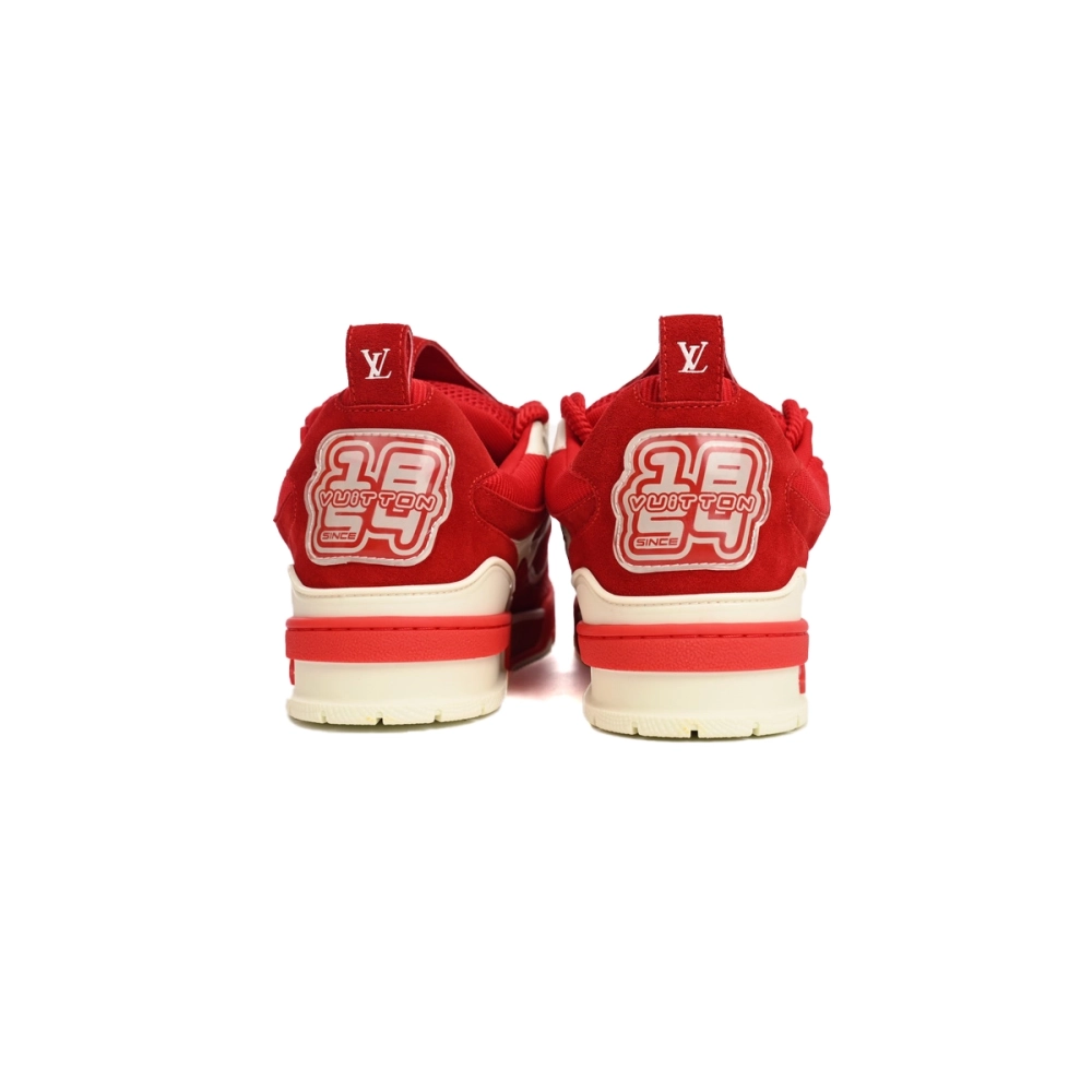 Louis Vuitton LV Skate Sneaker Red White 1AARS5