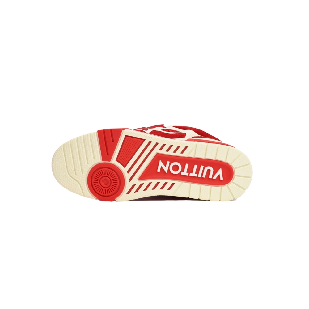 Louis Vuitton LV Skate Sneaker Red White 1AARS5