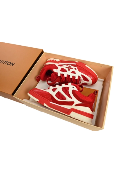 Louis Vuitton LV Skate Sneaker Red White 1AARS5