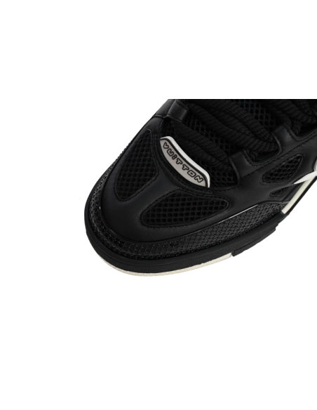 Louis Vuitton LV Skate Sneaker Black White 1AARR2
